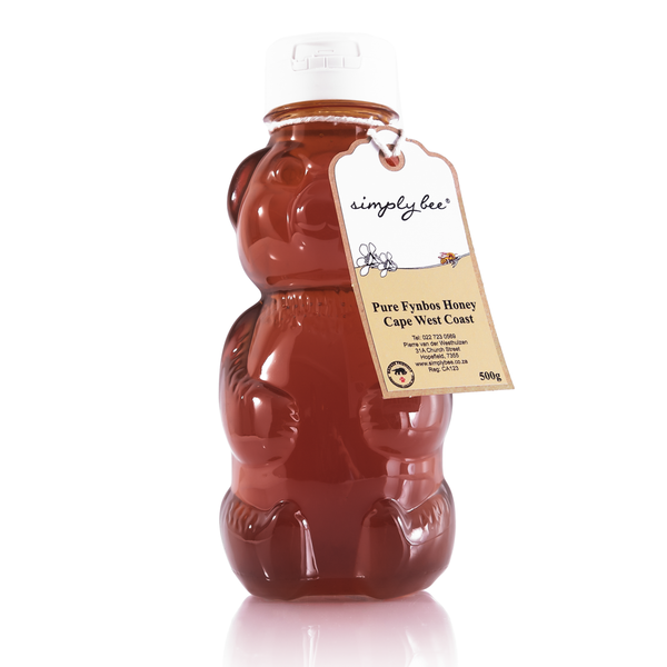 Pure fynbos honey bear 500g